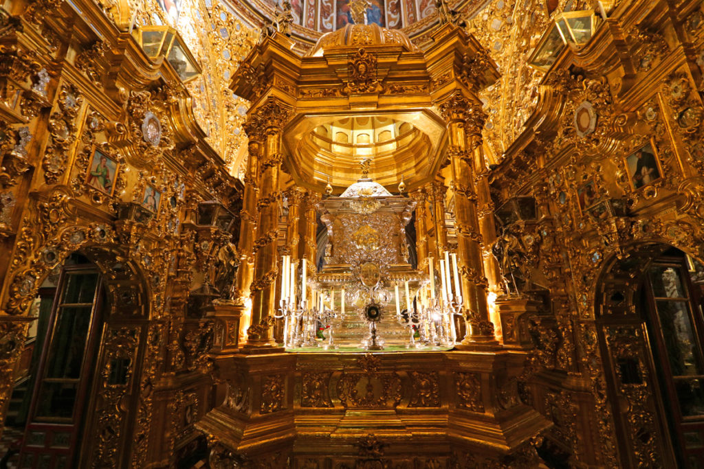 the most beautiful basilica in Granada Spain