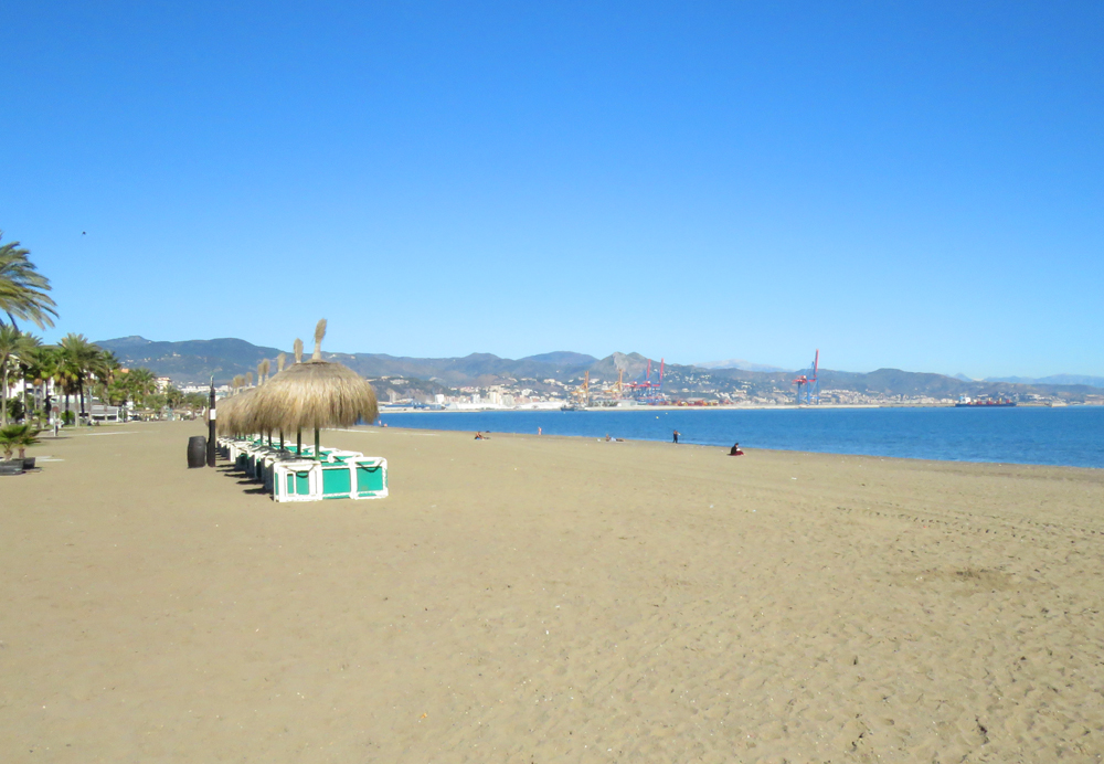 Beach in Malaga