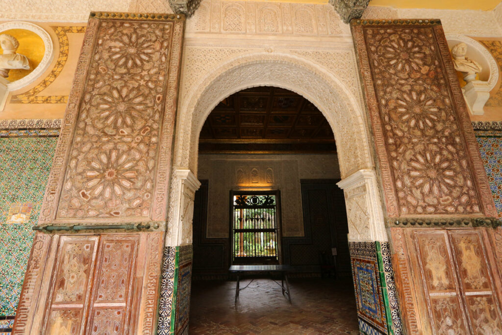 Colorful tiles at Casa de Pilatos