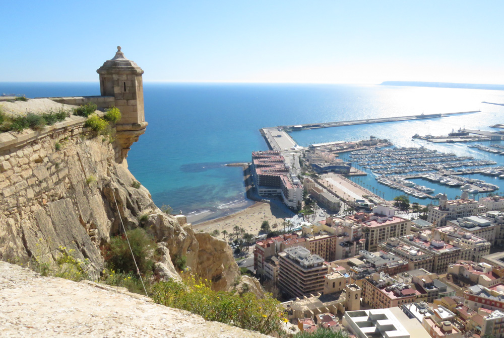 Santa Barbara castle, the highlight of Alicante