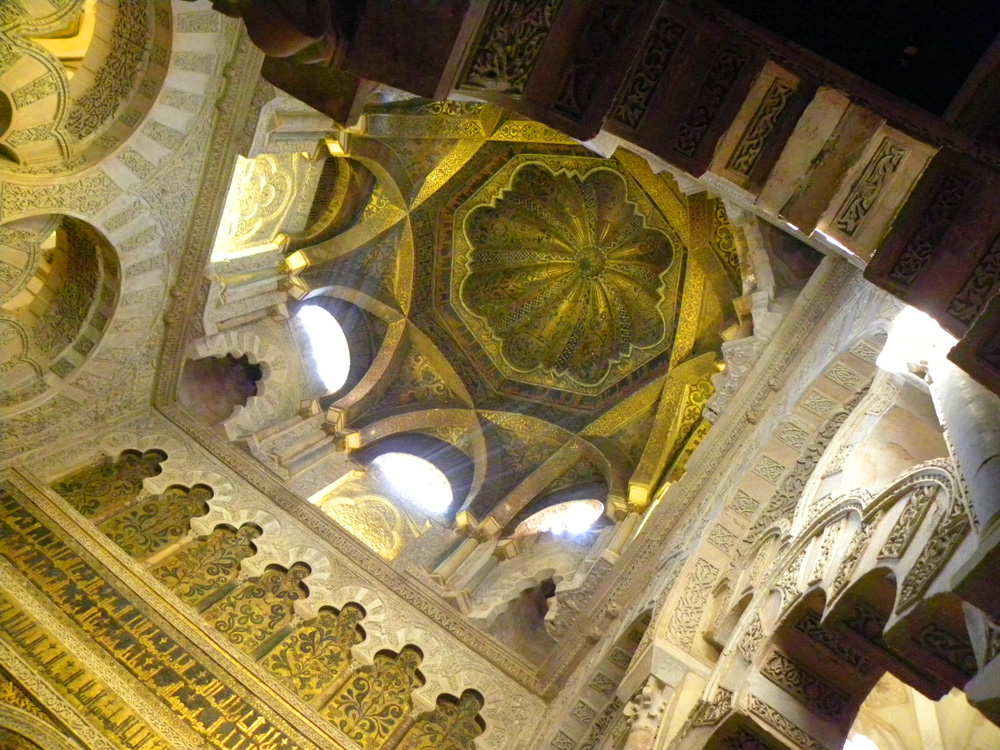 Ceiling, Mezquita in Cordoba