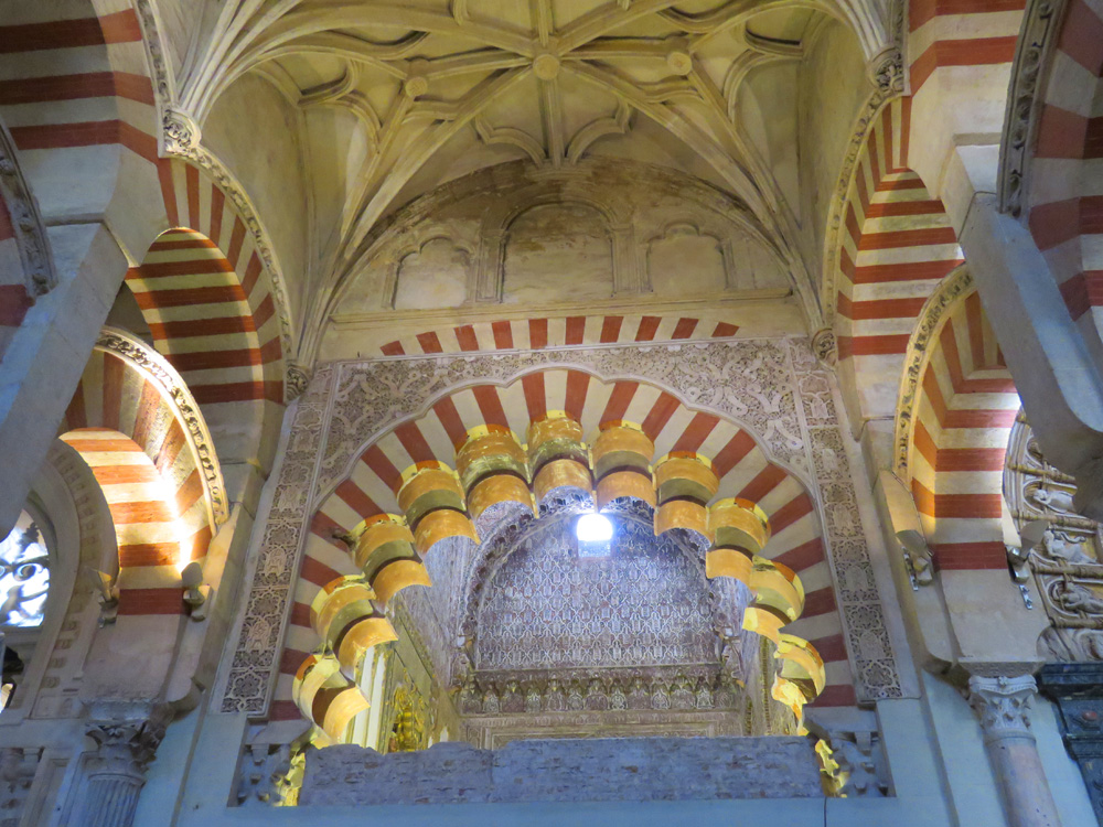 arches at the Mezquita, Cordoba