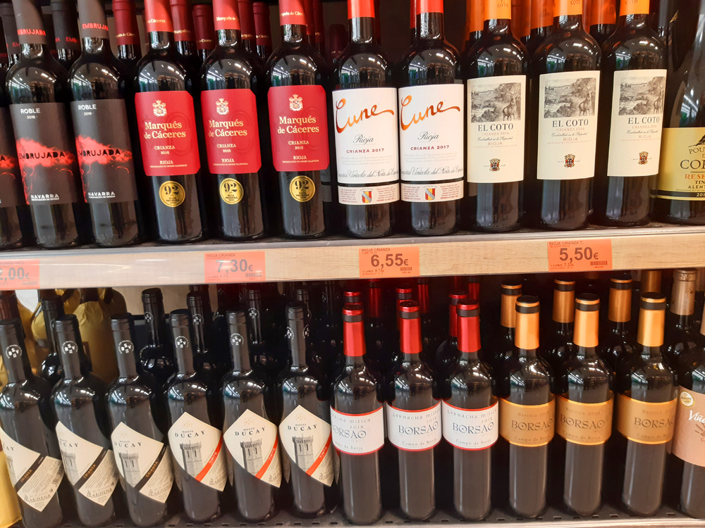 5 Great value Red wines you can find at Mercadona