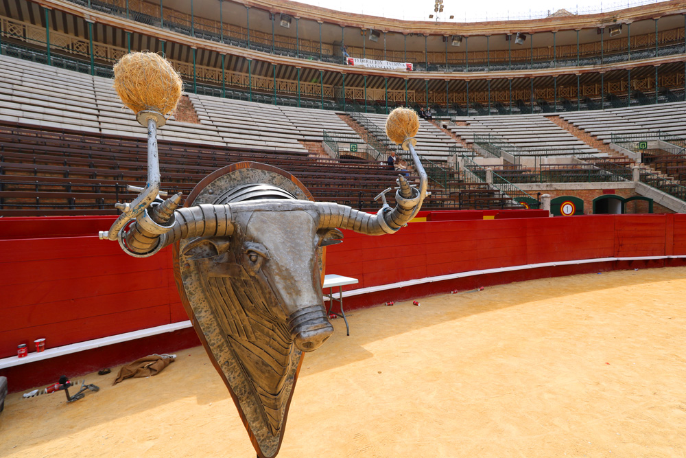 Bullring interior, Valencia