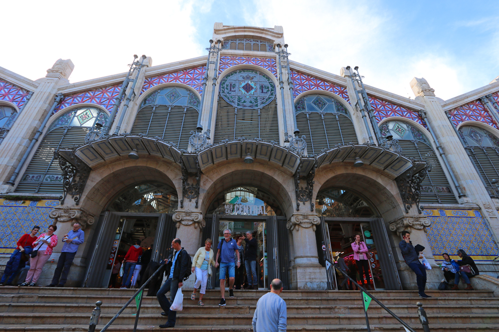 Central Market, Valencia (Spain) from the outside