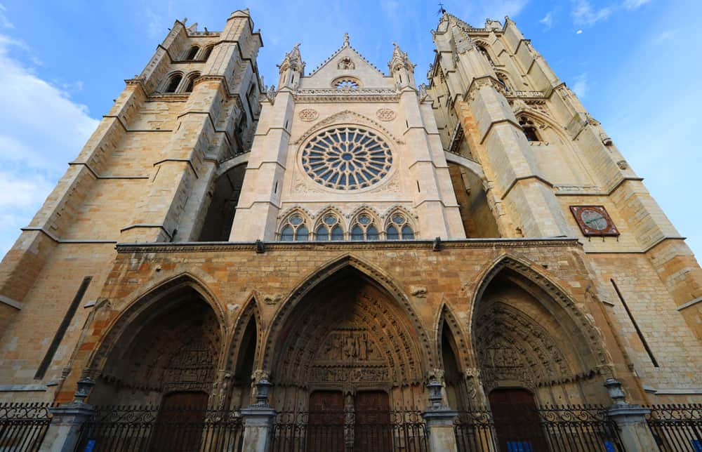León Cathedral is nicknamed the “House of Light”