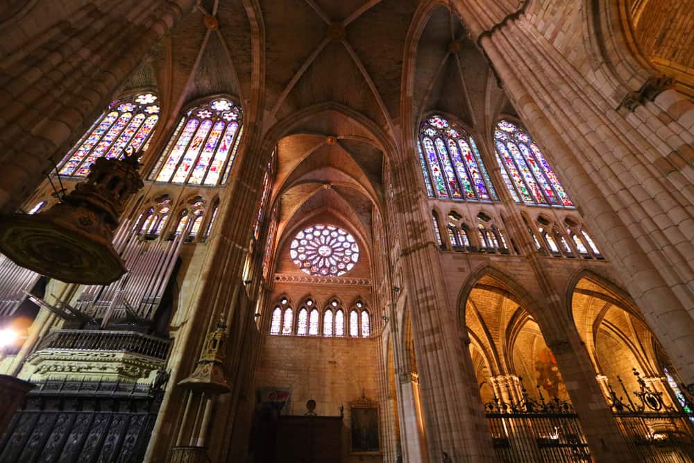 León Cathedral and its incredible Stained glass