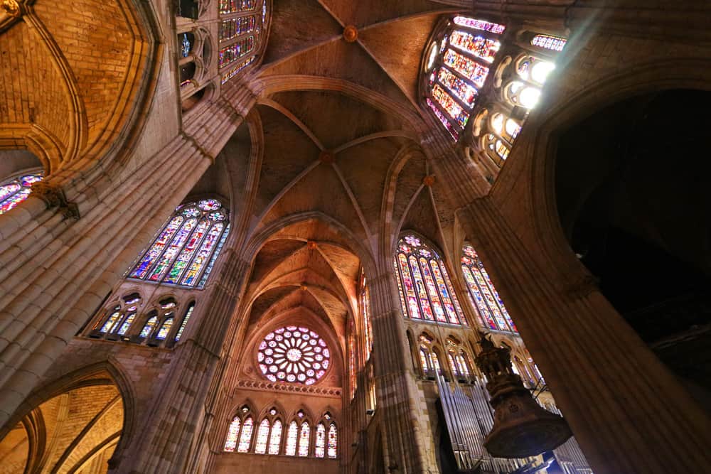 León Cathedral and its incredible Stained glass