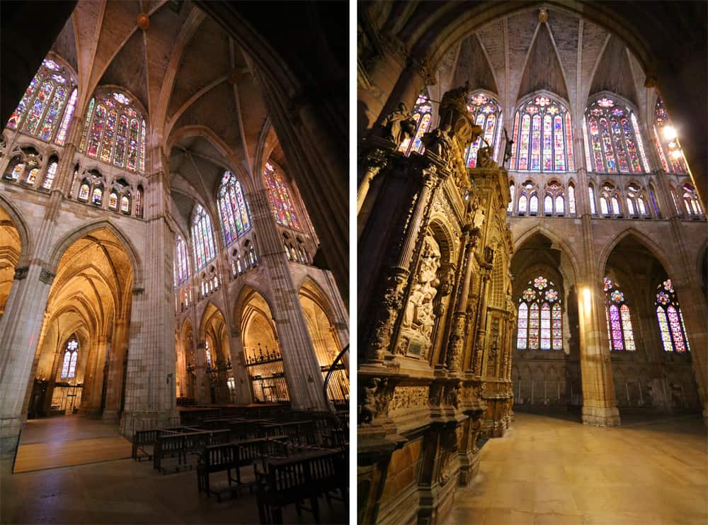 León Cathedral, one of Spain's most beautiful Cathedrals