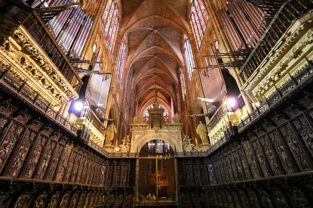 León Cathedral, one of Spain's most beautiful Cathedrals