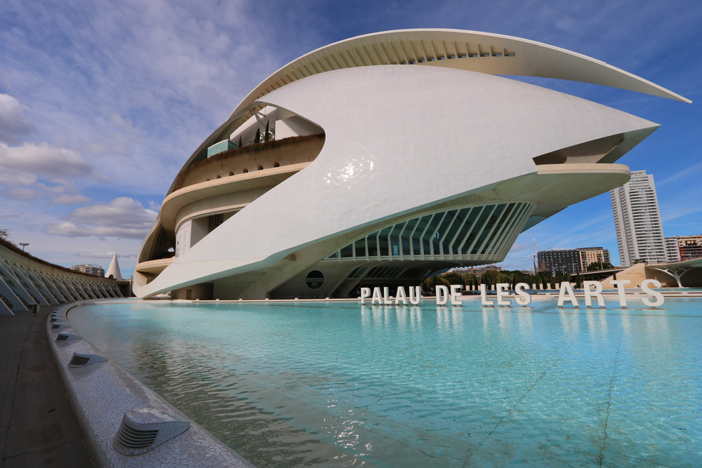 the City of Arts and Sciences complex, Valencia