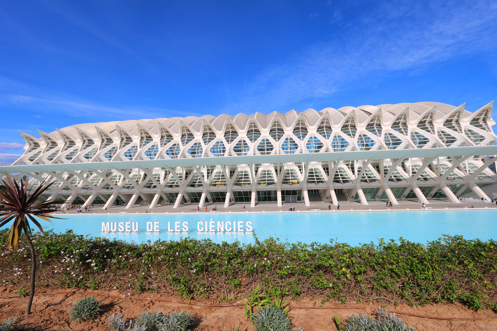 the City of Arts and Sciences complex, Valencia