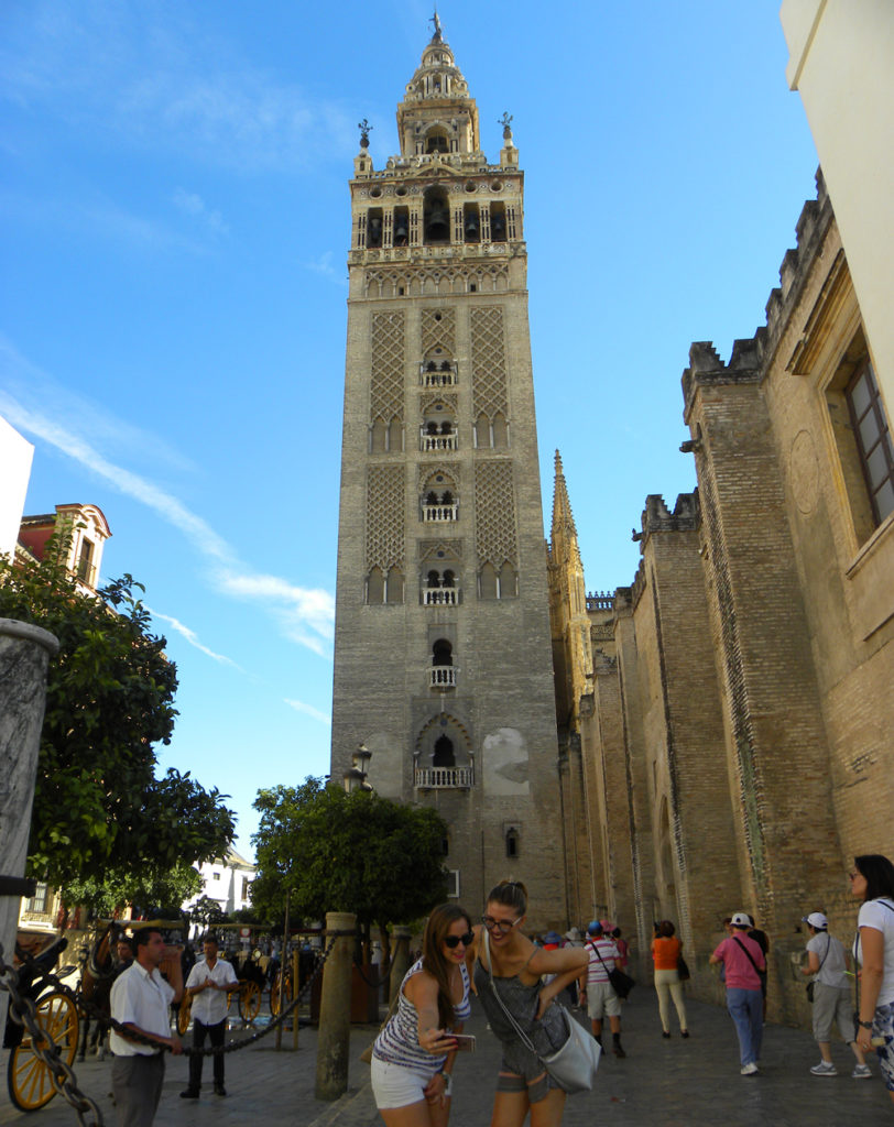 The Giralda (bell tower) Seville Cathedral