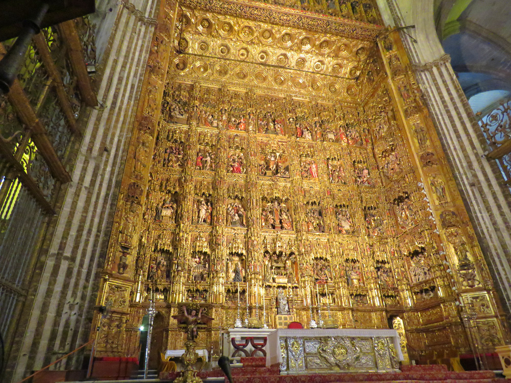 The High Altar in Seville Cathedral