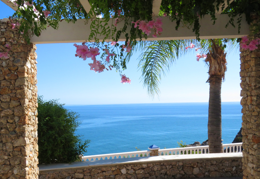Views from Mirador del Bendito, Nerja Views from Mirador del Bendito, Nerja