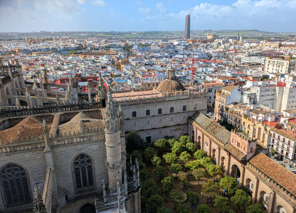 The Giralda (bell tower) Seville Cathedral