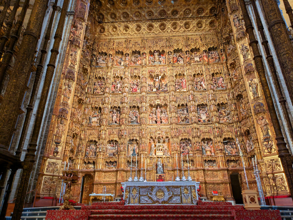 The High Altar in Seville Cathedral