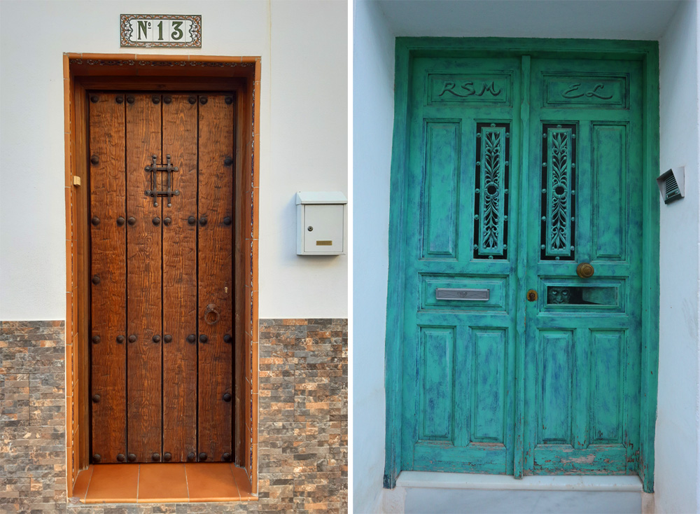 Doors in Nerja