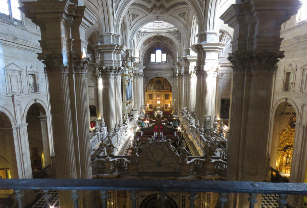 Jaen Cathedral interior