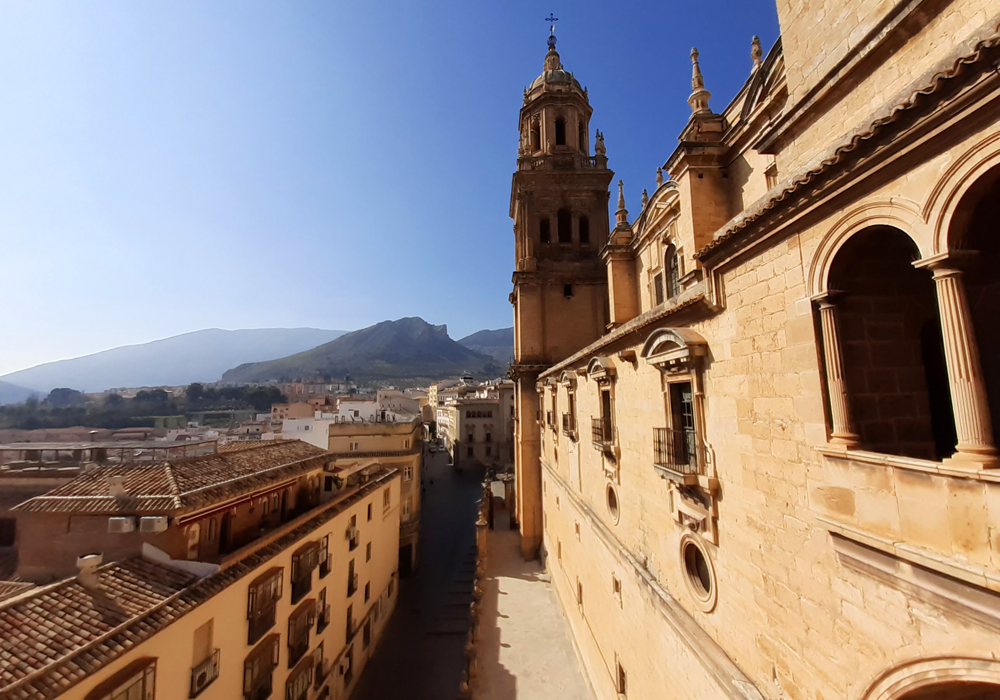 views from Jaen Cathedral