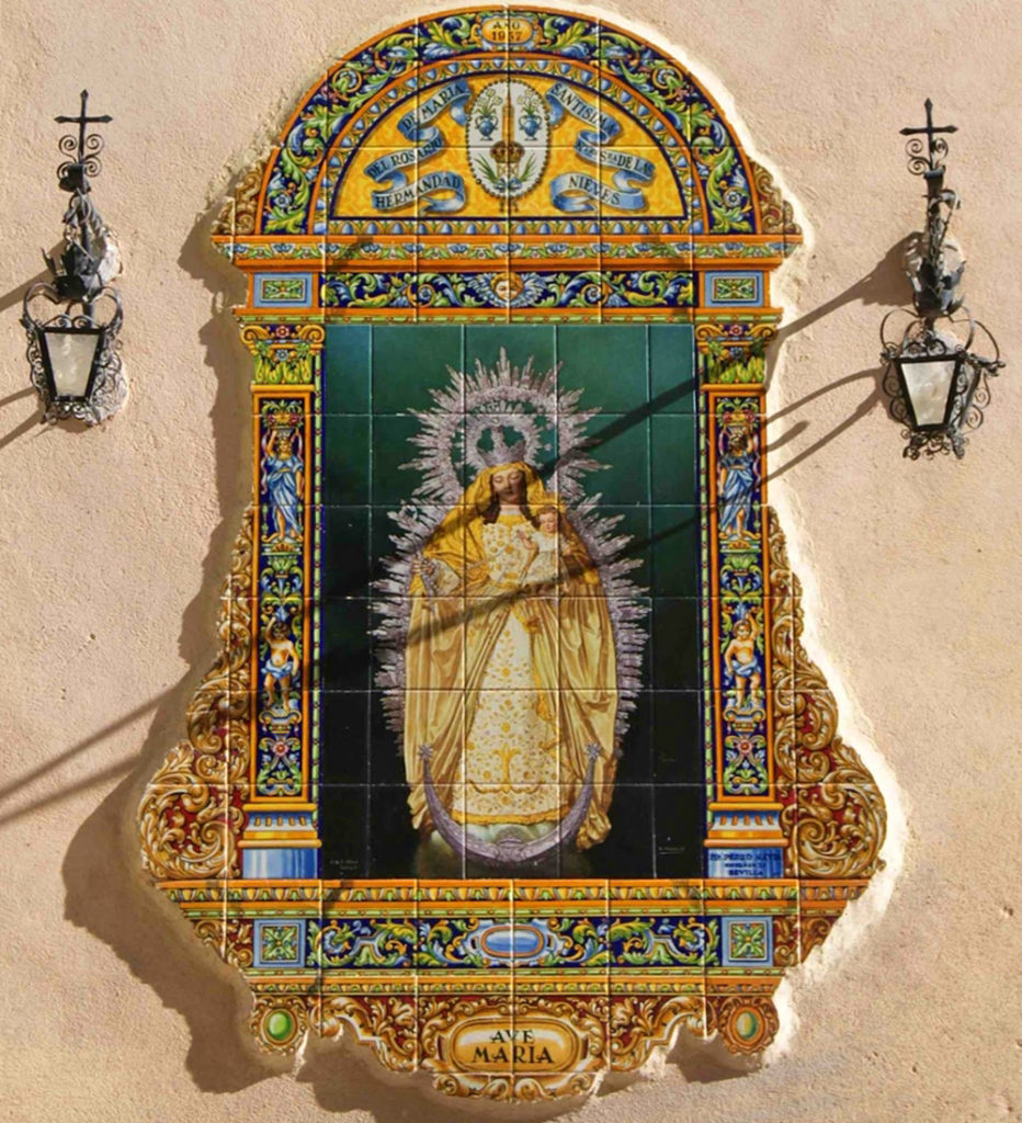 mural Santa Maria la Blanca 