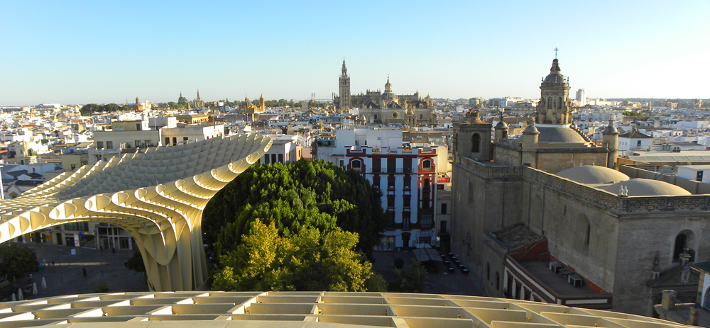 Views from the Metropol Parasol, Seville