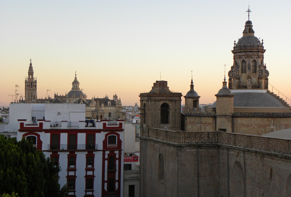 views from Mirador Setas de Sevilla
