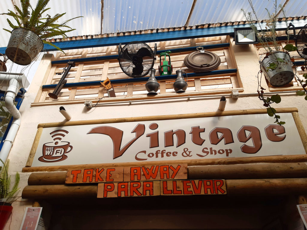 Cafés in Nerja – “Vintage Coffee Shop”