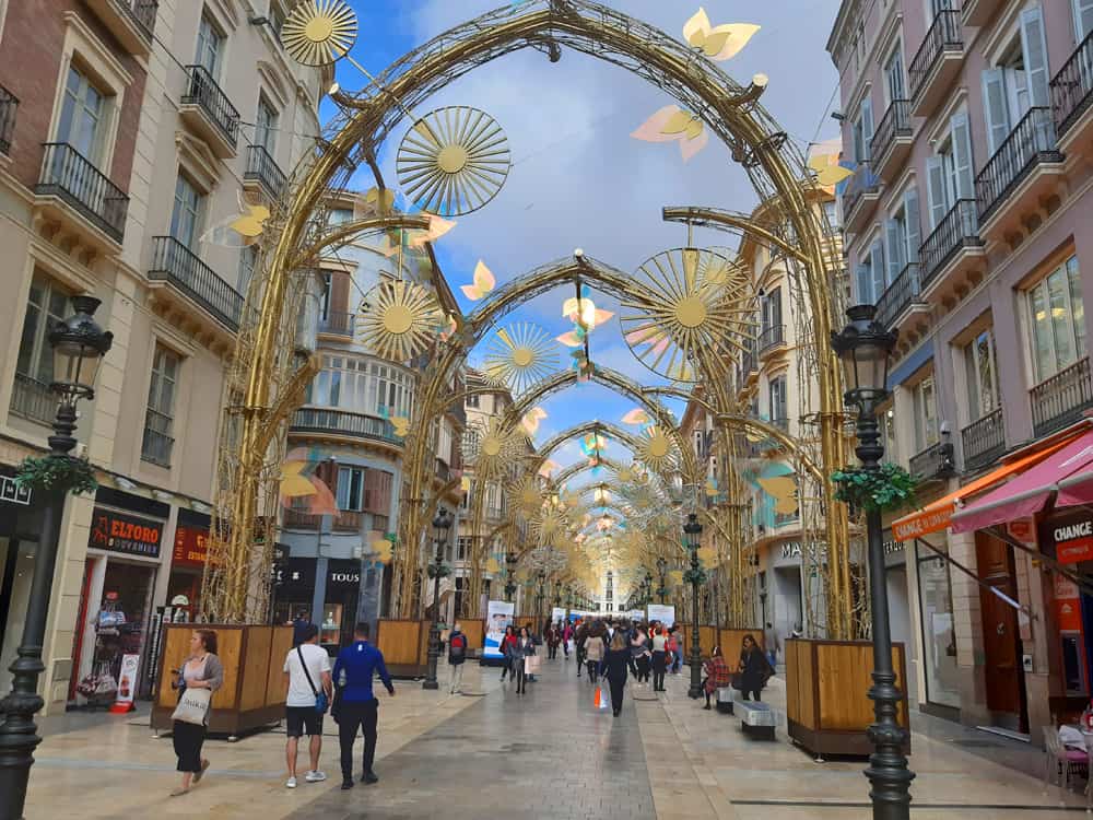 Calle Larios in Malaga