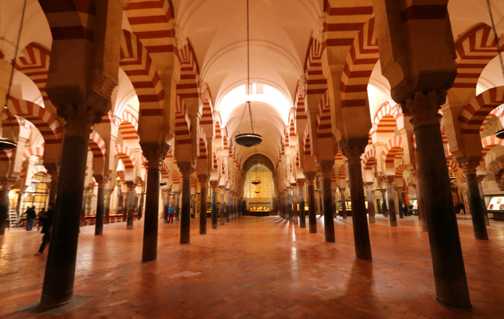 Visiting the Mezquita in Cordoba