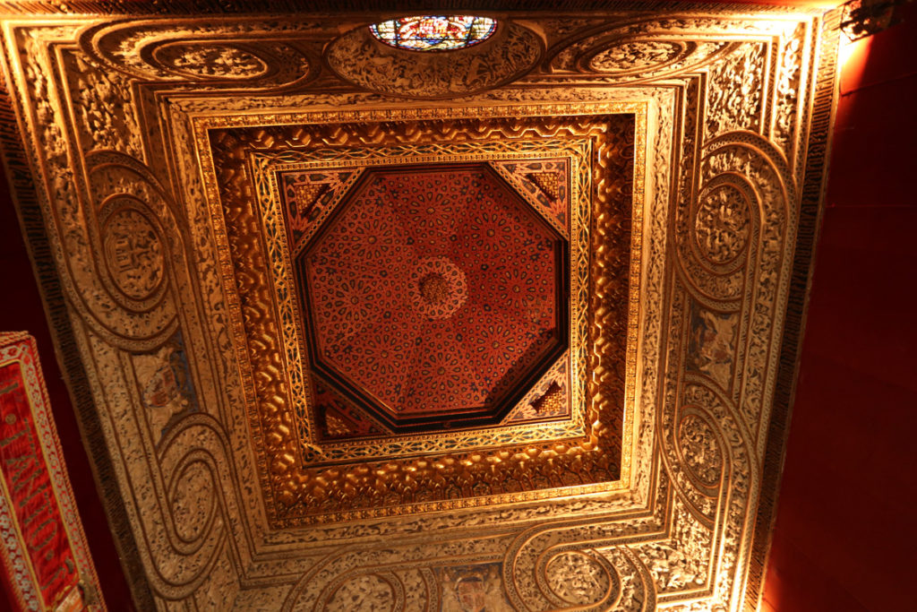 Throne Room ceiling Alcazar of Segovia