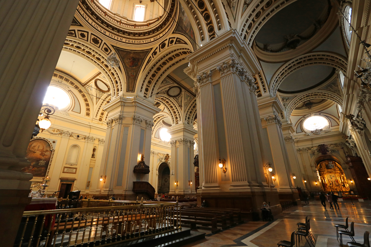 The Basilica of Our Lady of the Pillar (Zaragoza) Mapping Spain