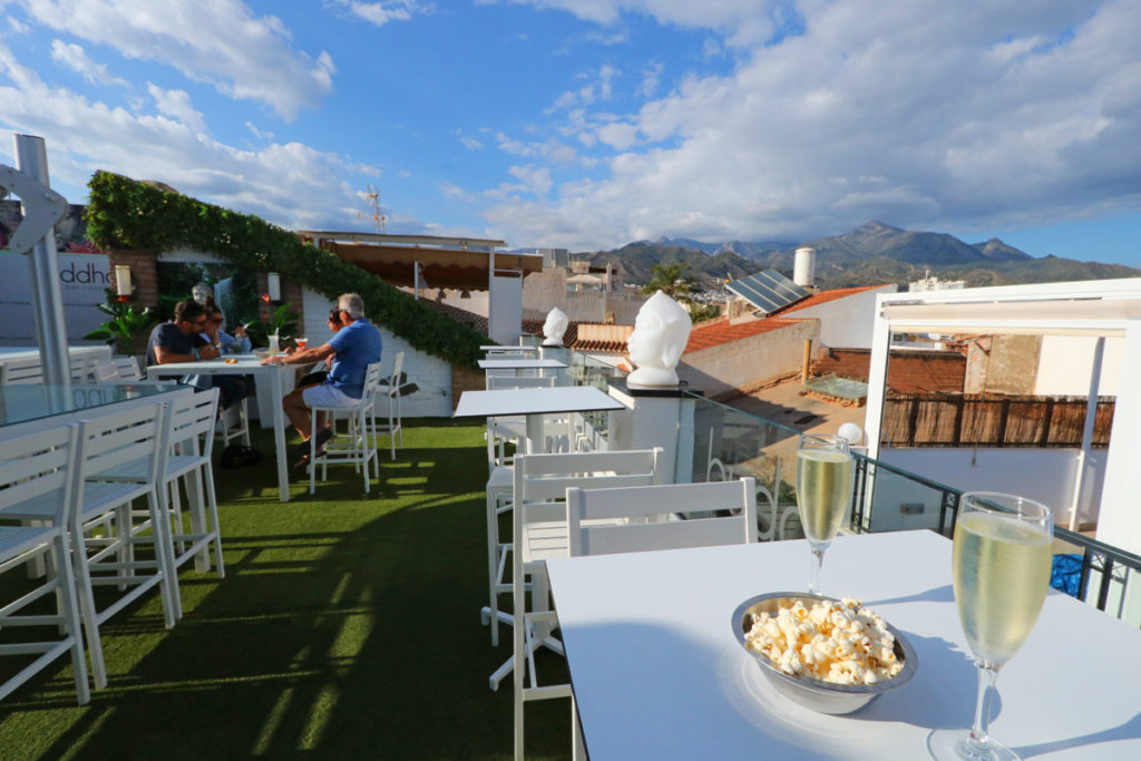 The Best Rooftop bar in Nerja