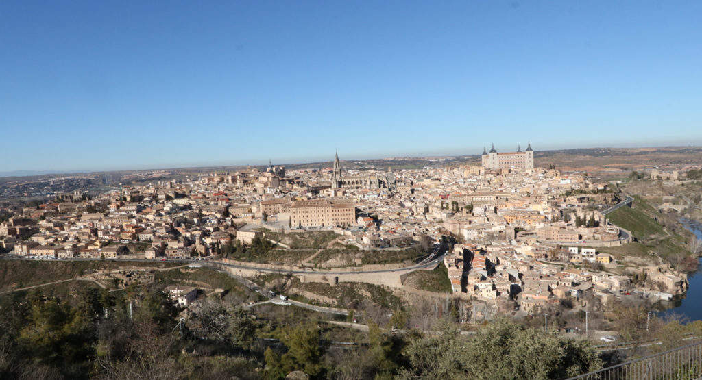 Views from the Parador of Toledo