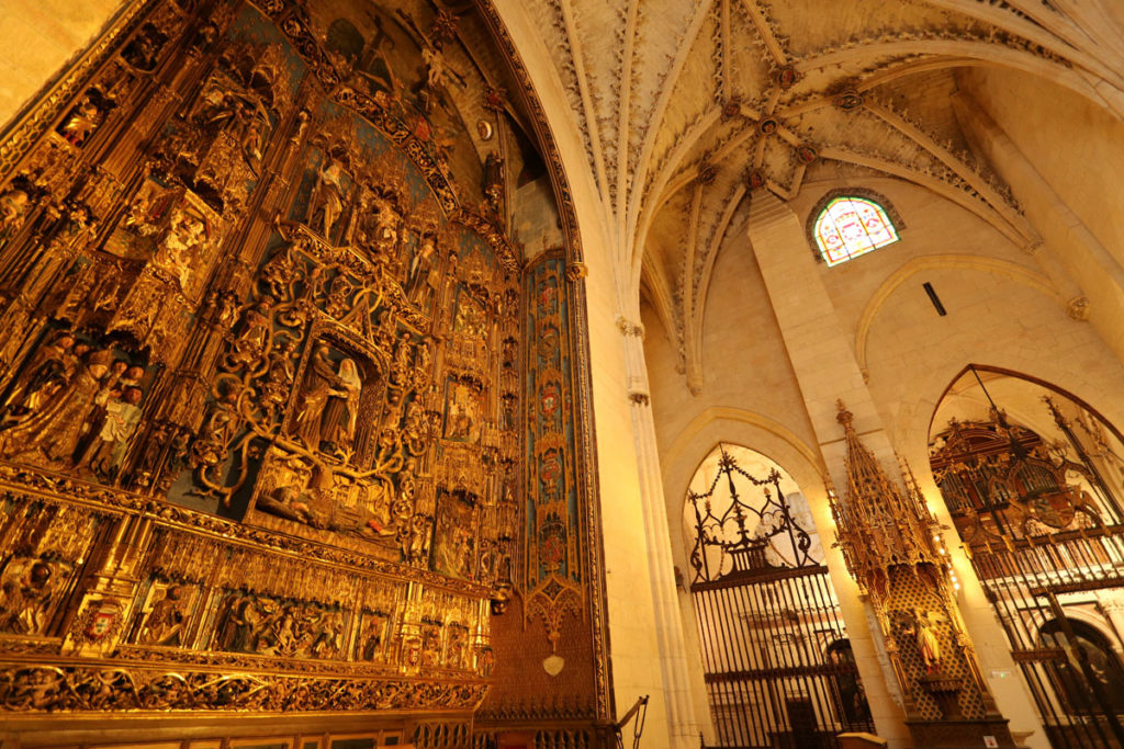 Cathédrale de Burgos - l'une des cathédrales fantastiques d'Espagne
