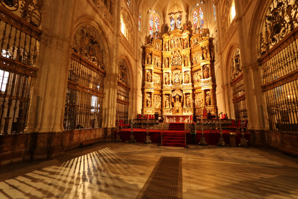 Cathédrale de Burgos - l'une des cathédrales fantastiques d'Espagne