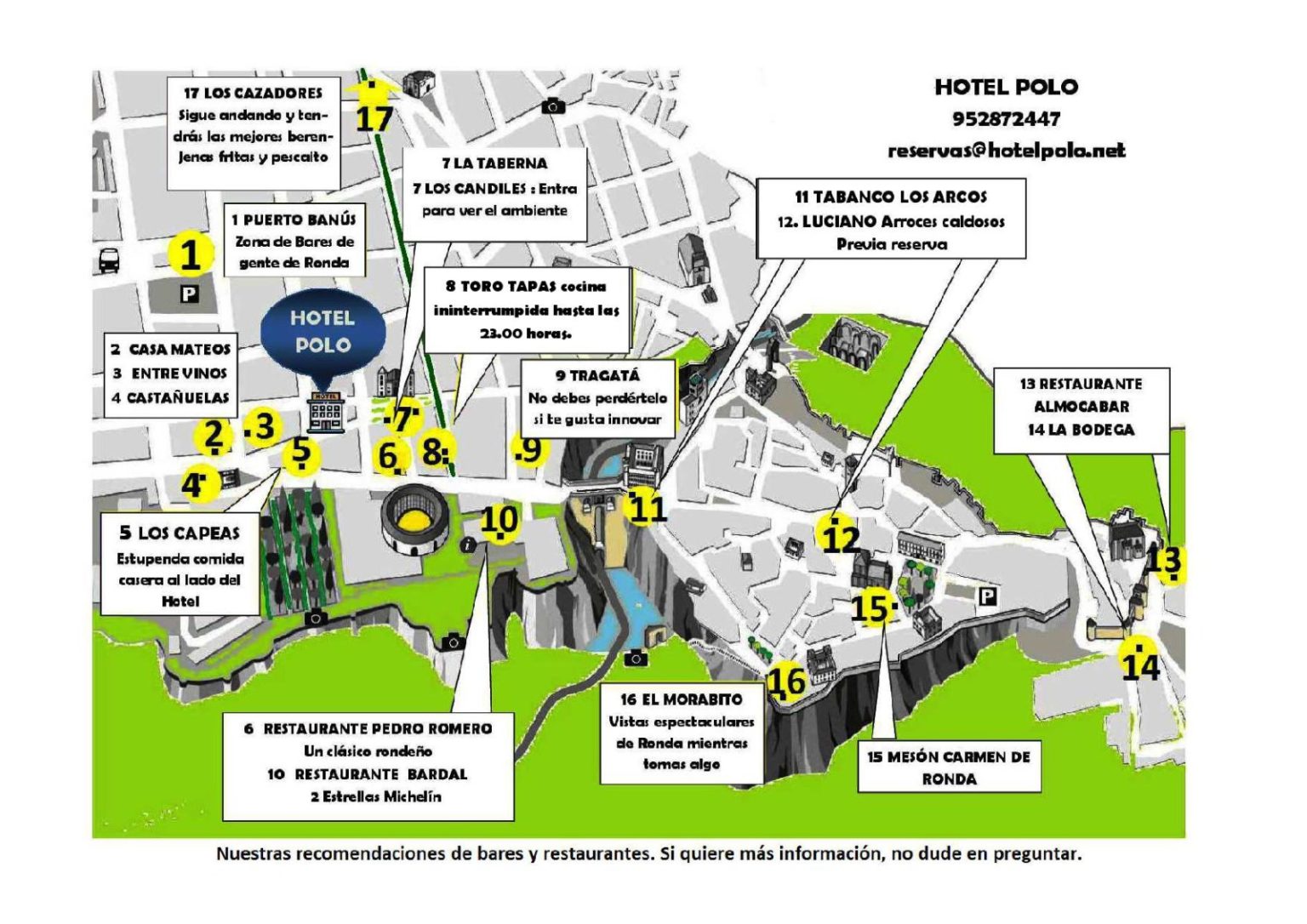 A DoItYourself walking tour of Ronda Mapping Spain